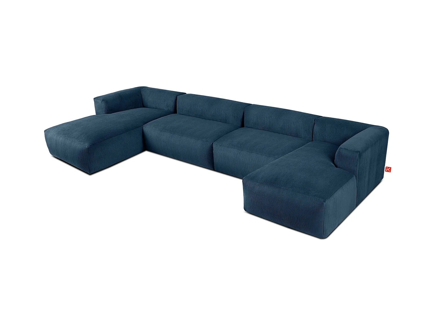 Wohnlandschaft BUFFO 9-Sitzer - Nachtblau