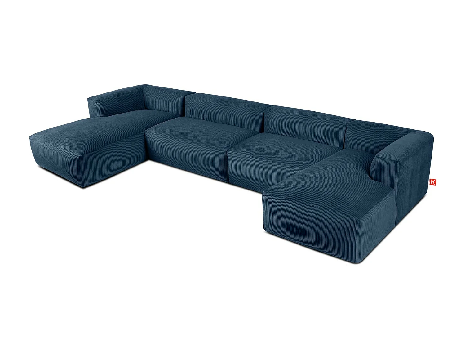 Wohnlandschaft BUFFO 9-Sitzer - Nachtblau