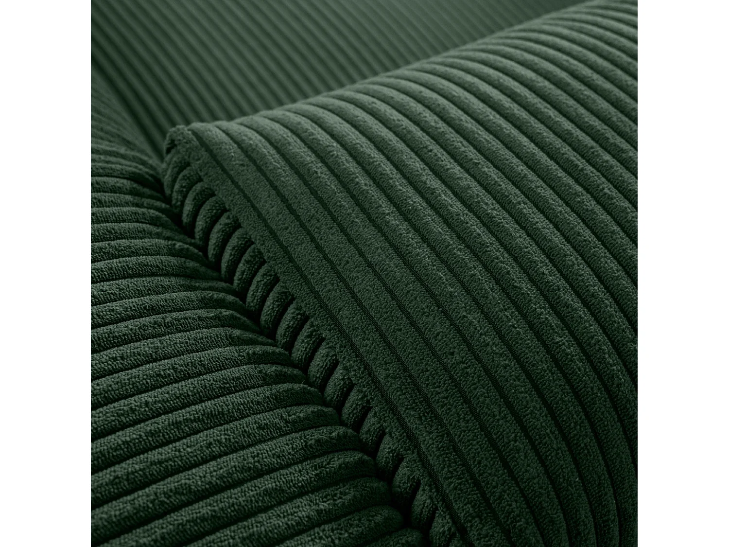 Wohnlandschaft BUFFO 9-Sitzer - Dunkelgrün