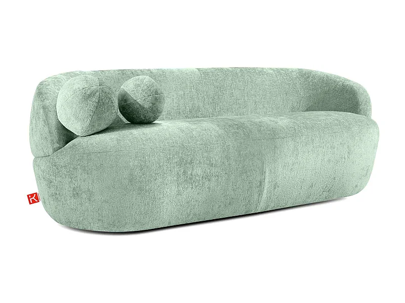 Sofa - modern - NELUM - 3-sitzer - Mint