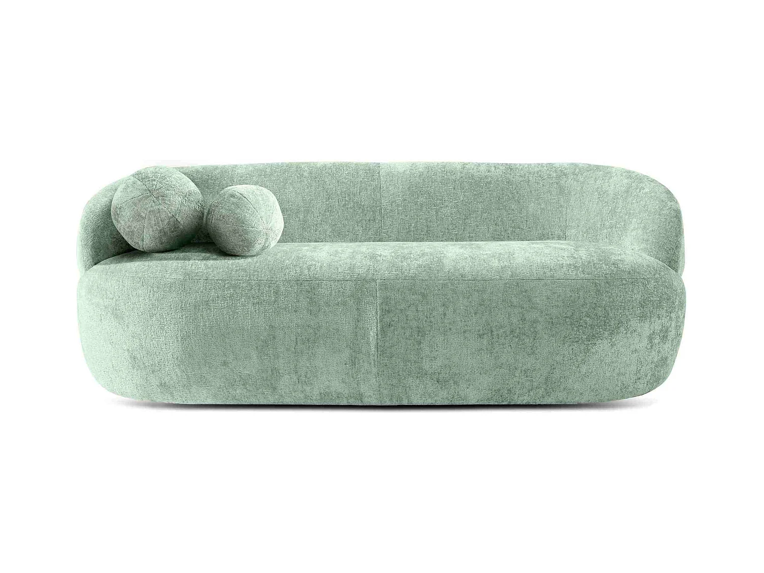 Canapé droit - 3 places NELUM - Menthe