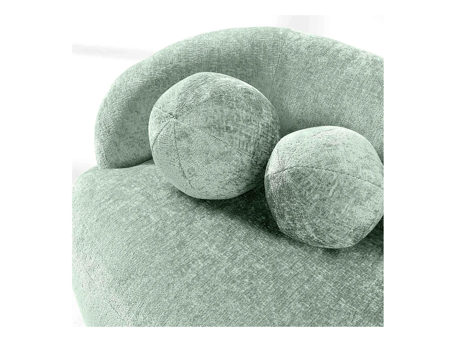 Canapé droit - 3 places NELUM - Menthe