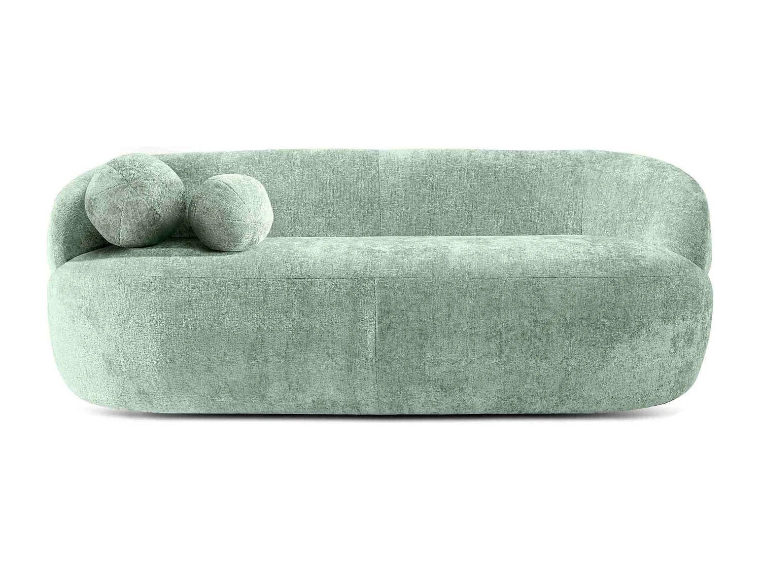 Canapé droit - 3 places NELUM - Menthe