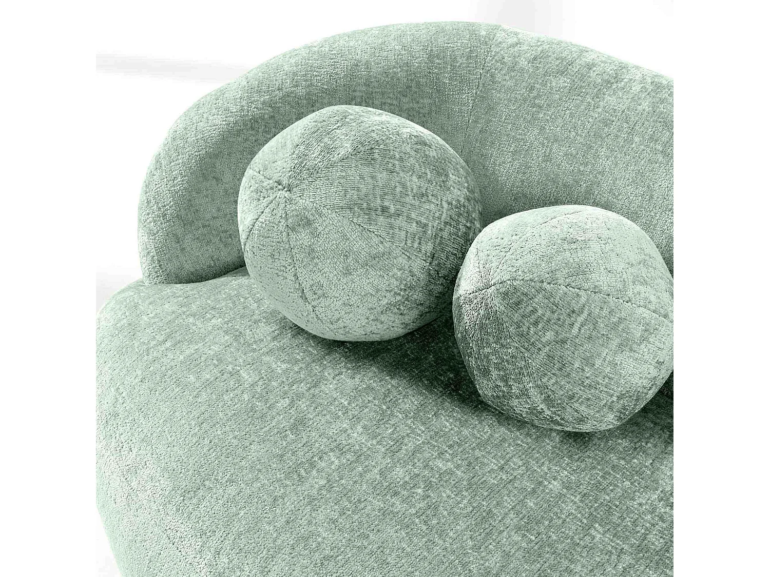 Canapé droit - 3 places NELUM - Menthe