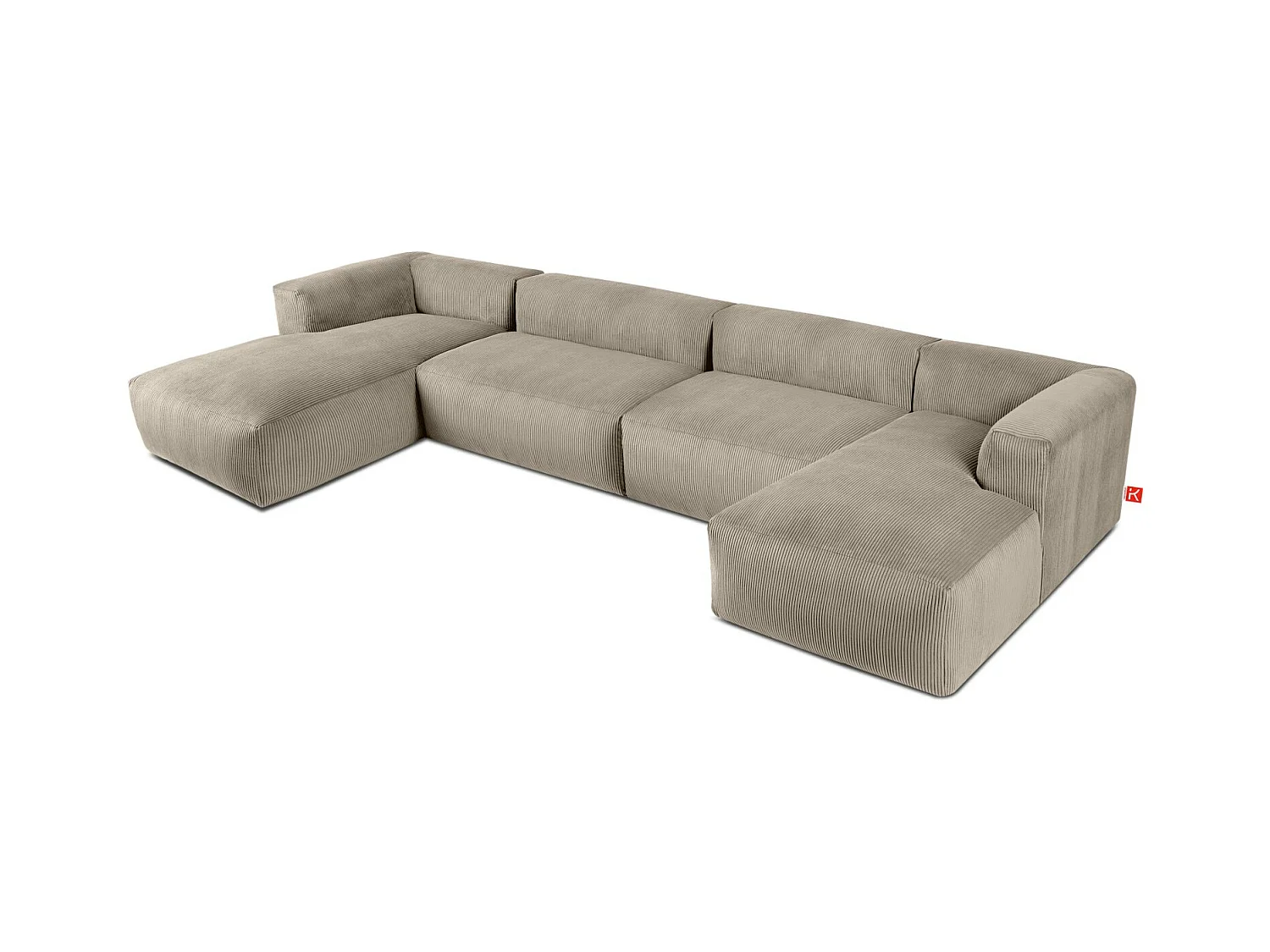 Wohnlandschaft BUFFO 9-Sitzer - Beige