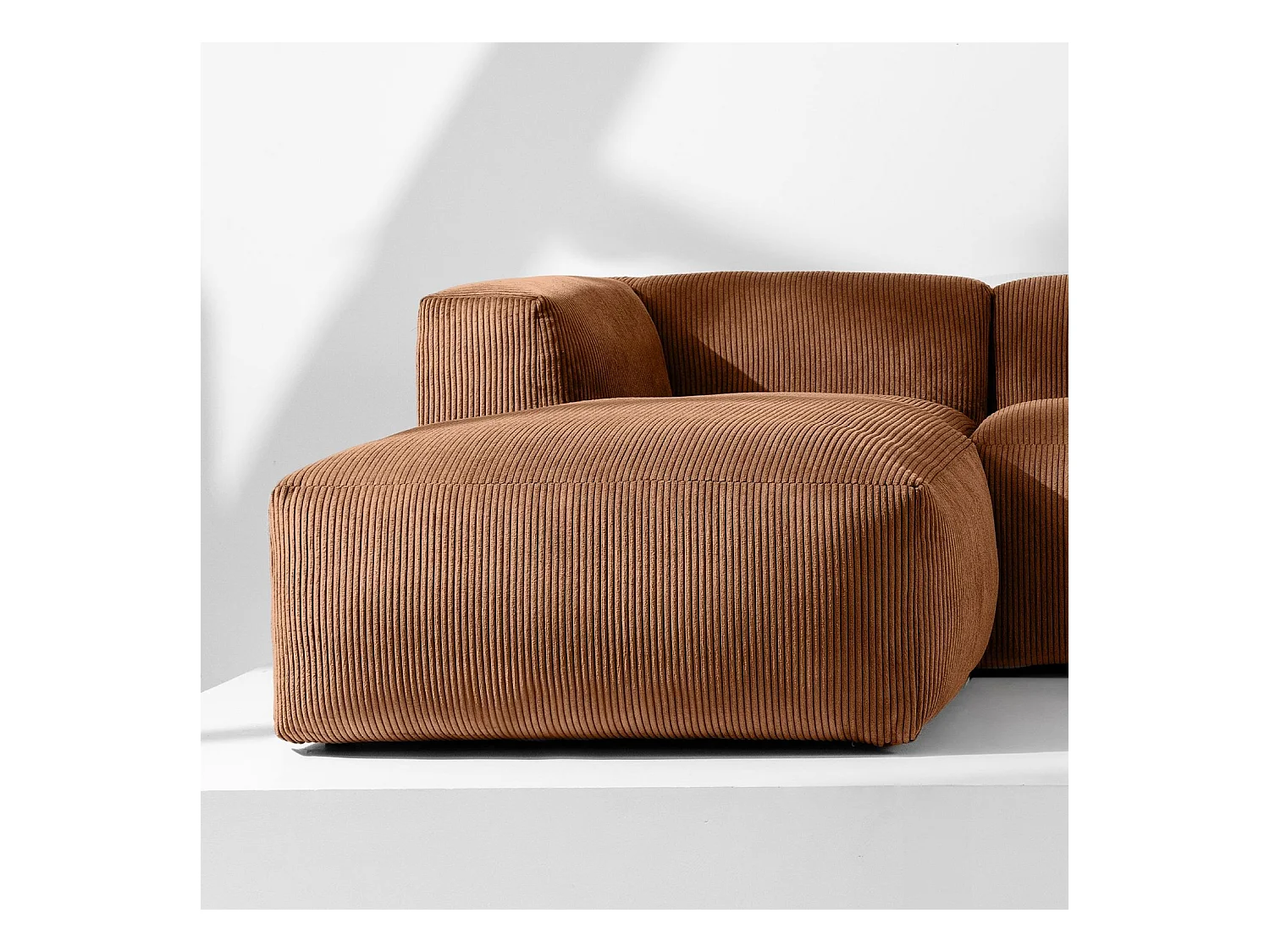 Wohnlandschaft BUFFO 9-Sitzer - Orangerot