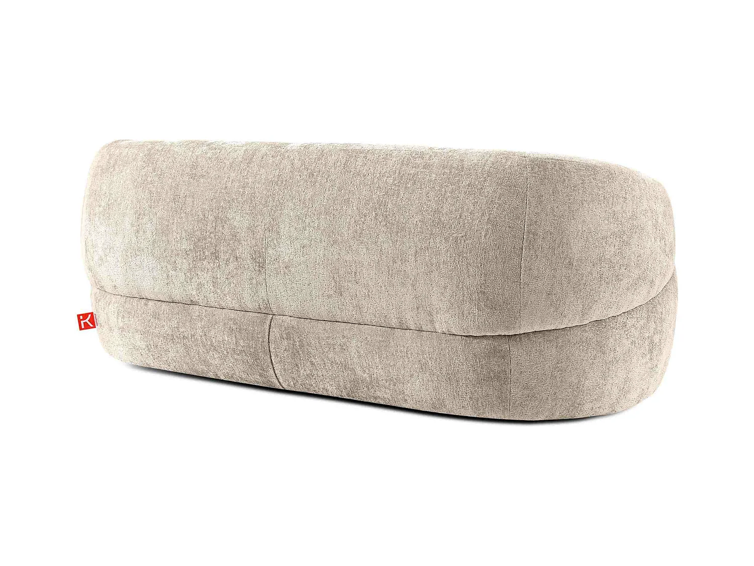 Sofa - modern - NELUM - 3-sitzer - Creme