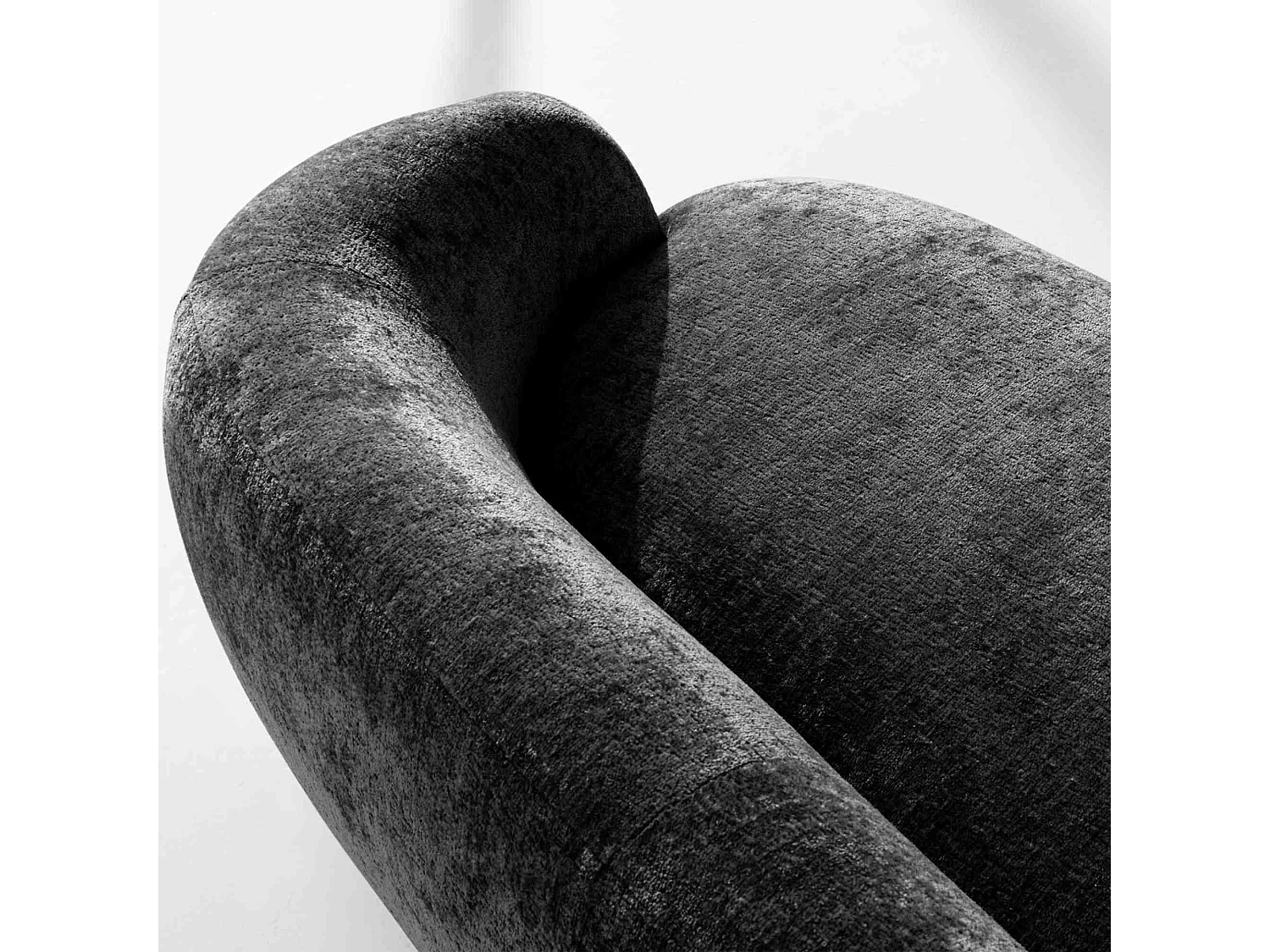 Sofa - modern - NELUM - 3-sitzer - Anthrazit