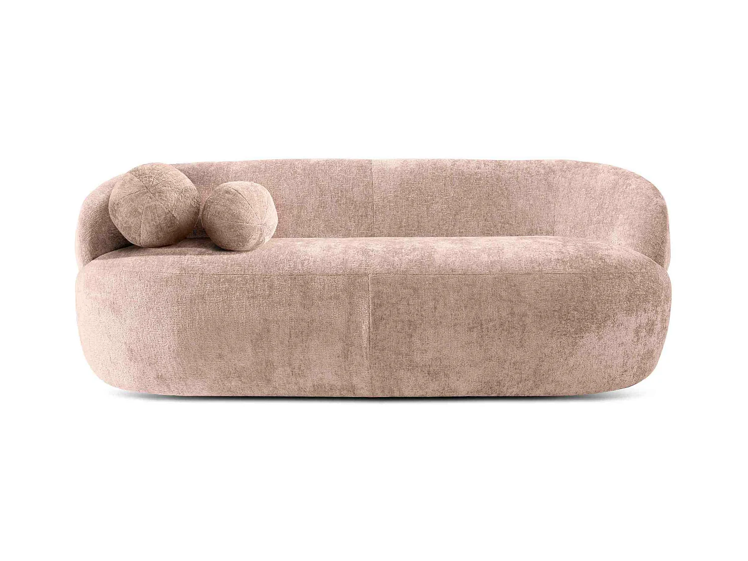 Sofa - modern - NELUM - 3-sitzer - Pink