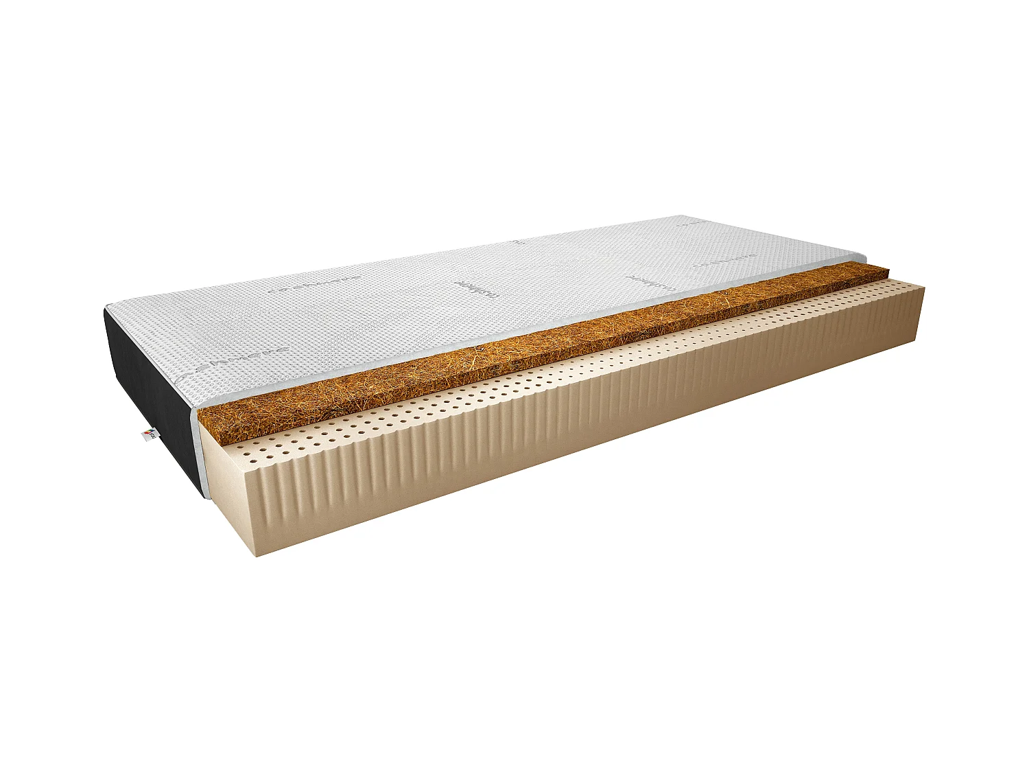 Matelas ferme 12cm en latex Diva - Soulagement optimal des maux de dos-120x200