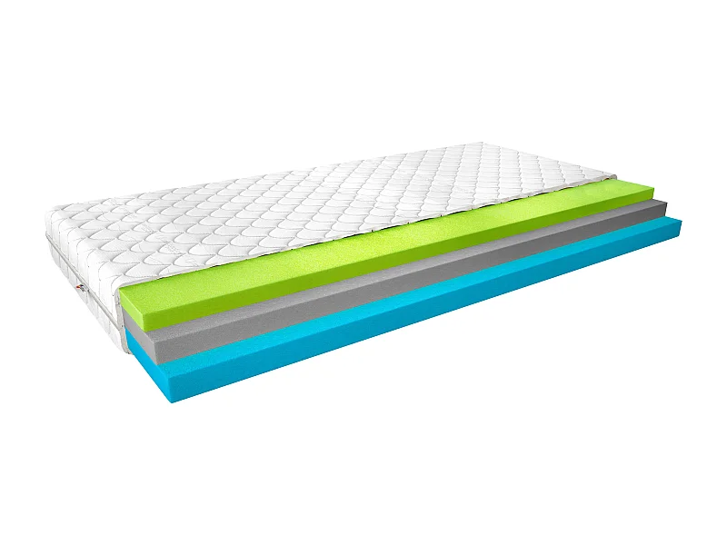 Matelas 13cm en mousse thermoélastique Vermeil - Confort érgonomique-120x200