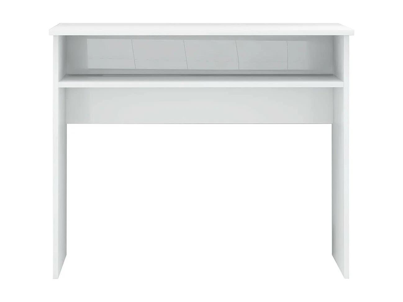 Bureau Blanc brillant 90x50x74