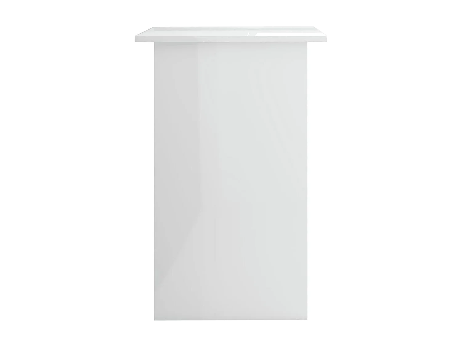 Bureau Blanc brillant 90x50x74