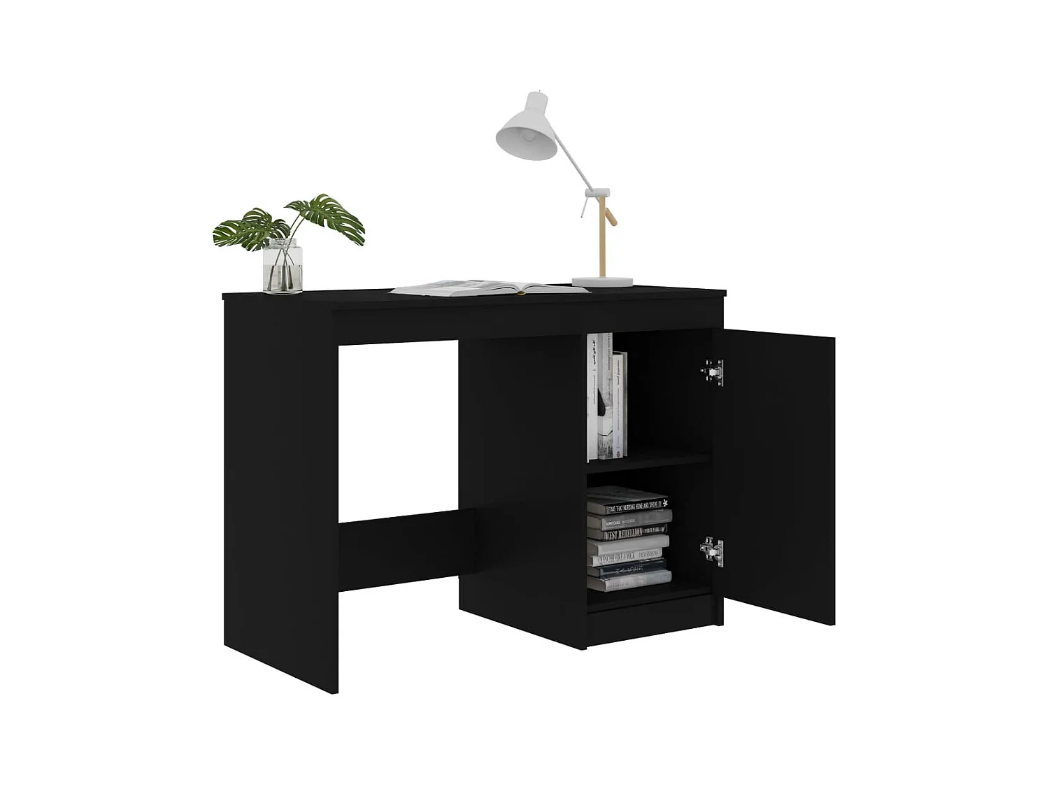 Bureau Noir 100x50x76