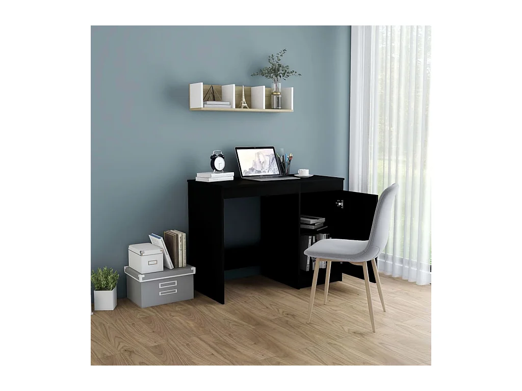 Bureau Noir 100x50x76