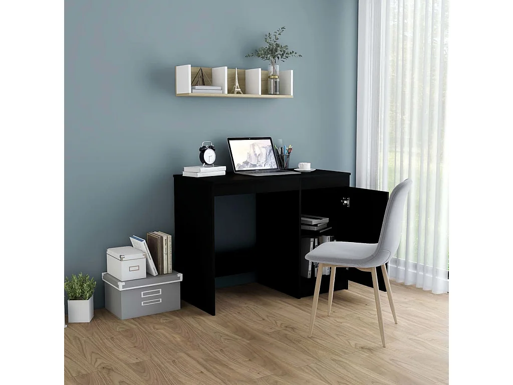 Bureau Noir 100x50x76