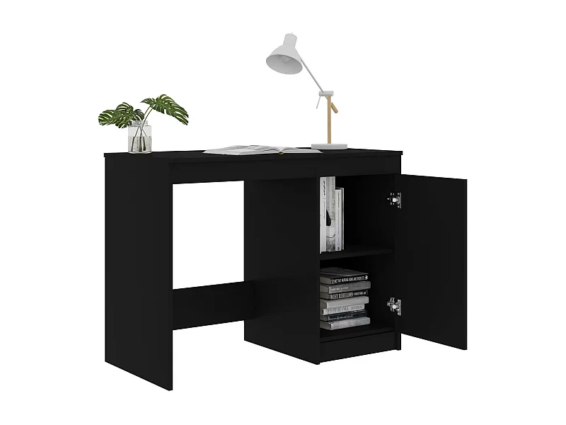 Bureau Noir 100x50x76