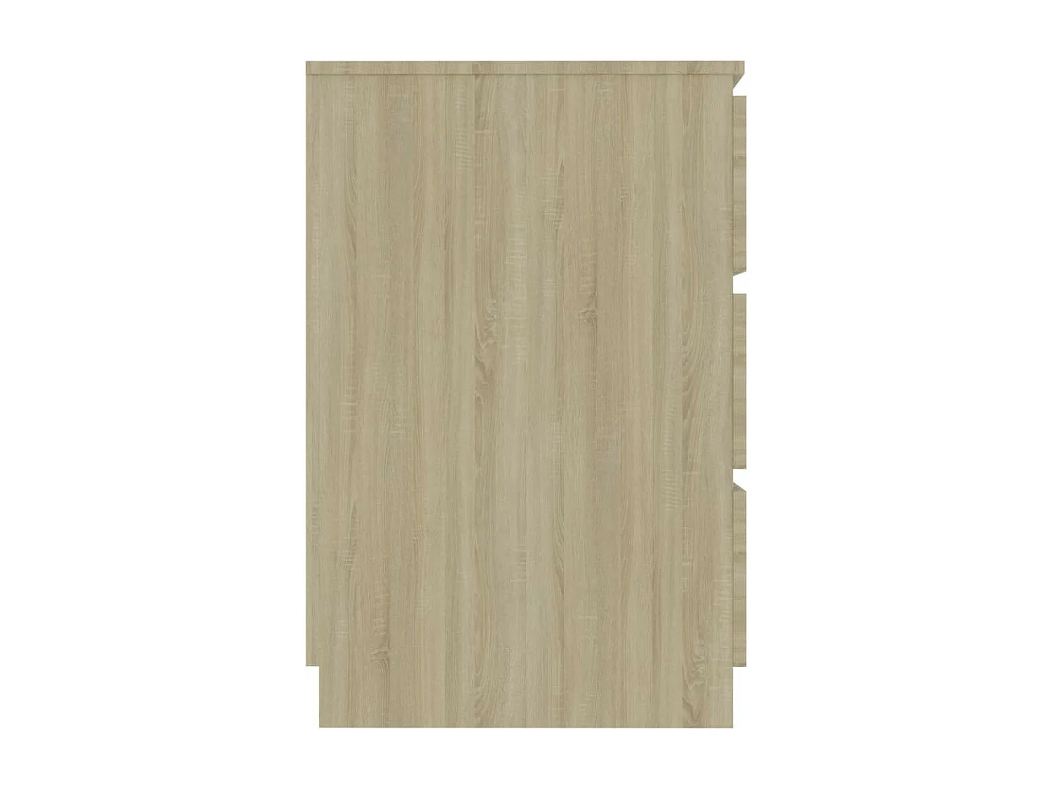 Bureau bois chêne sonoma 6 tiroirs Study 140cm