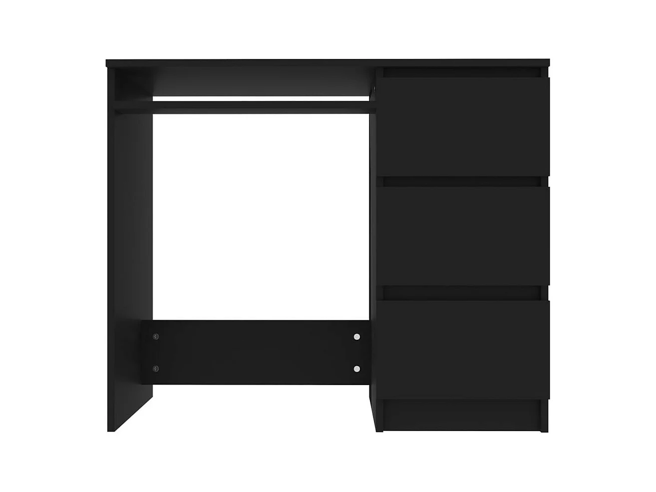 Bureau Noir 90x45x76