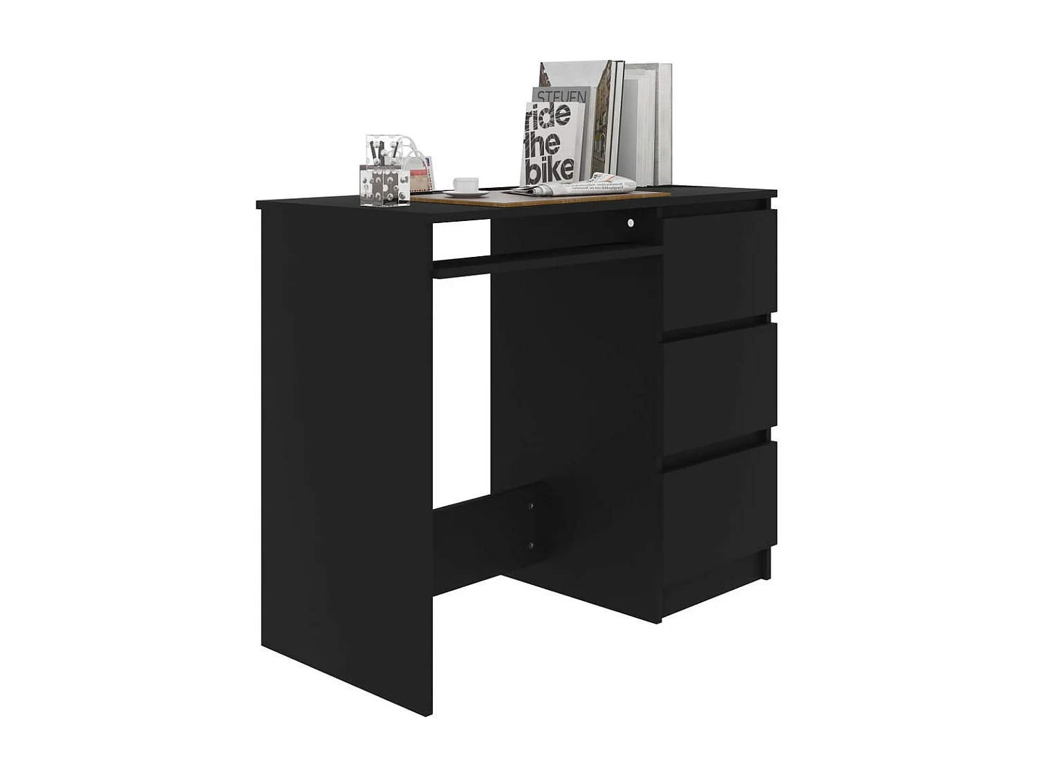 Bureau Noir 90x45x76