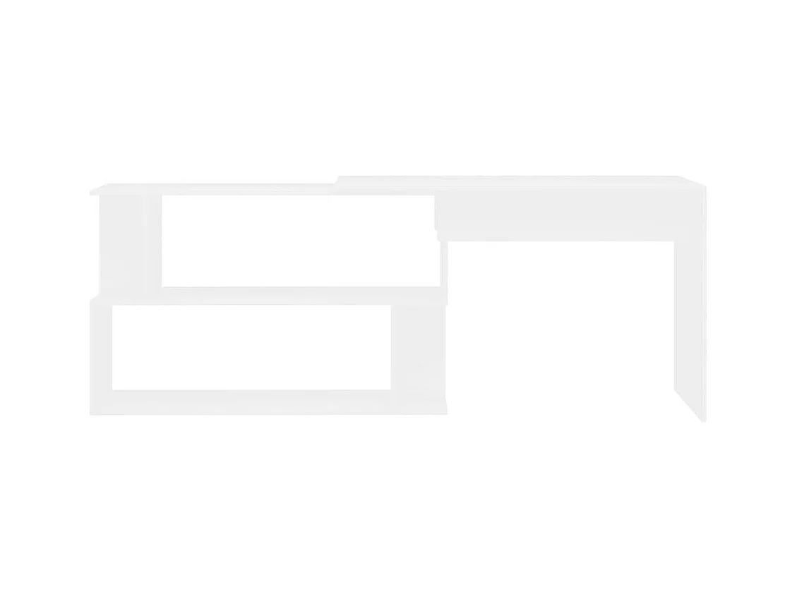 Bureau d'angle Blanc 200x50x76