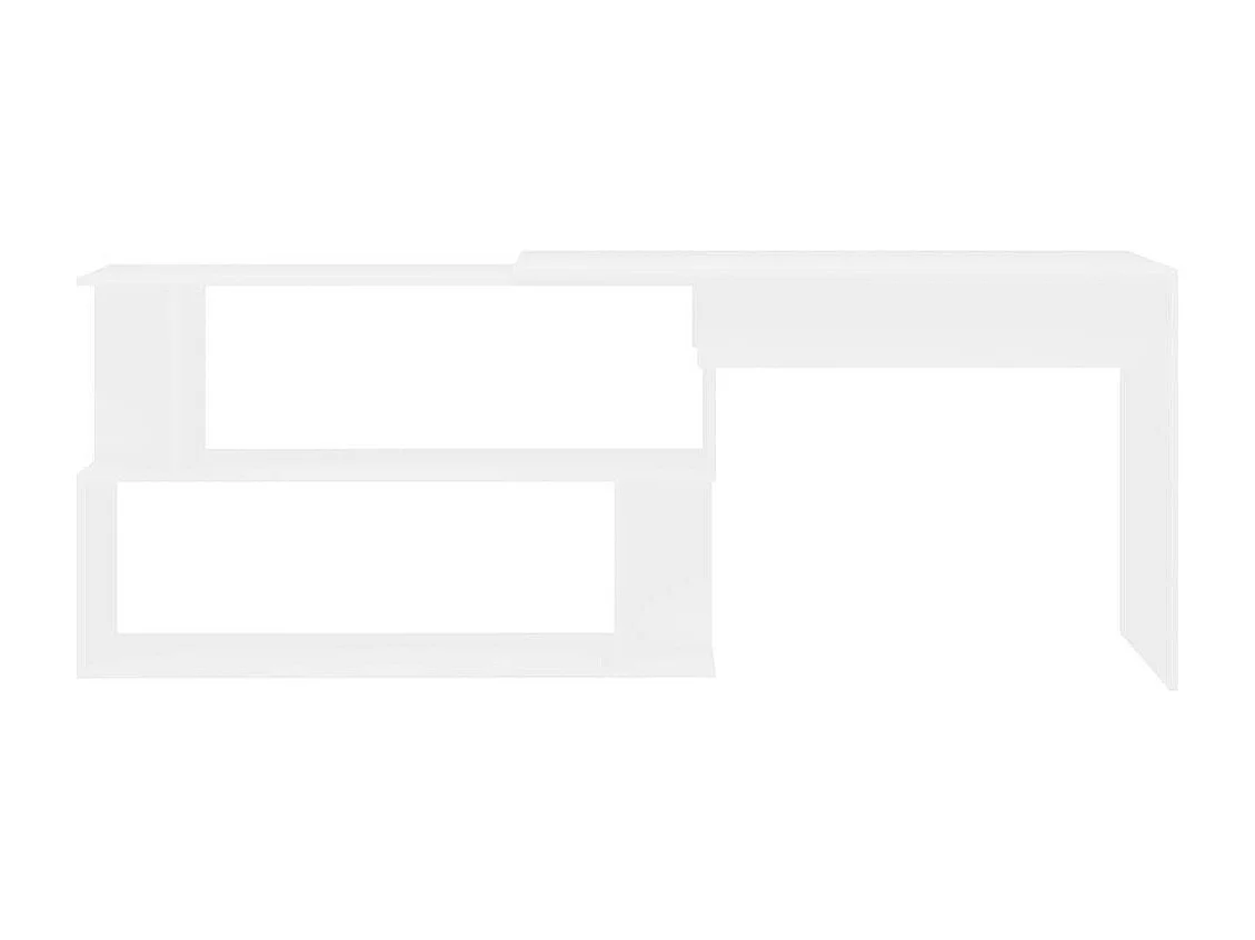 Bureau d'angle Blanc 200x50x76