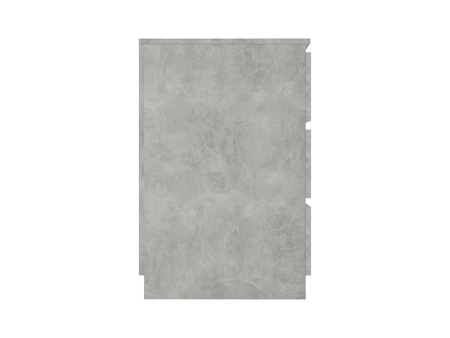 Bureau bois gris béton 6 tiroirs Study 140cm