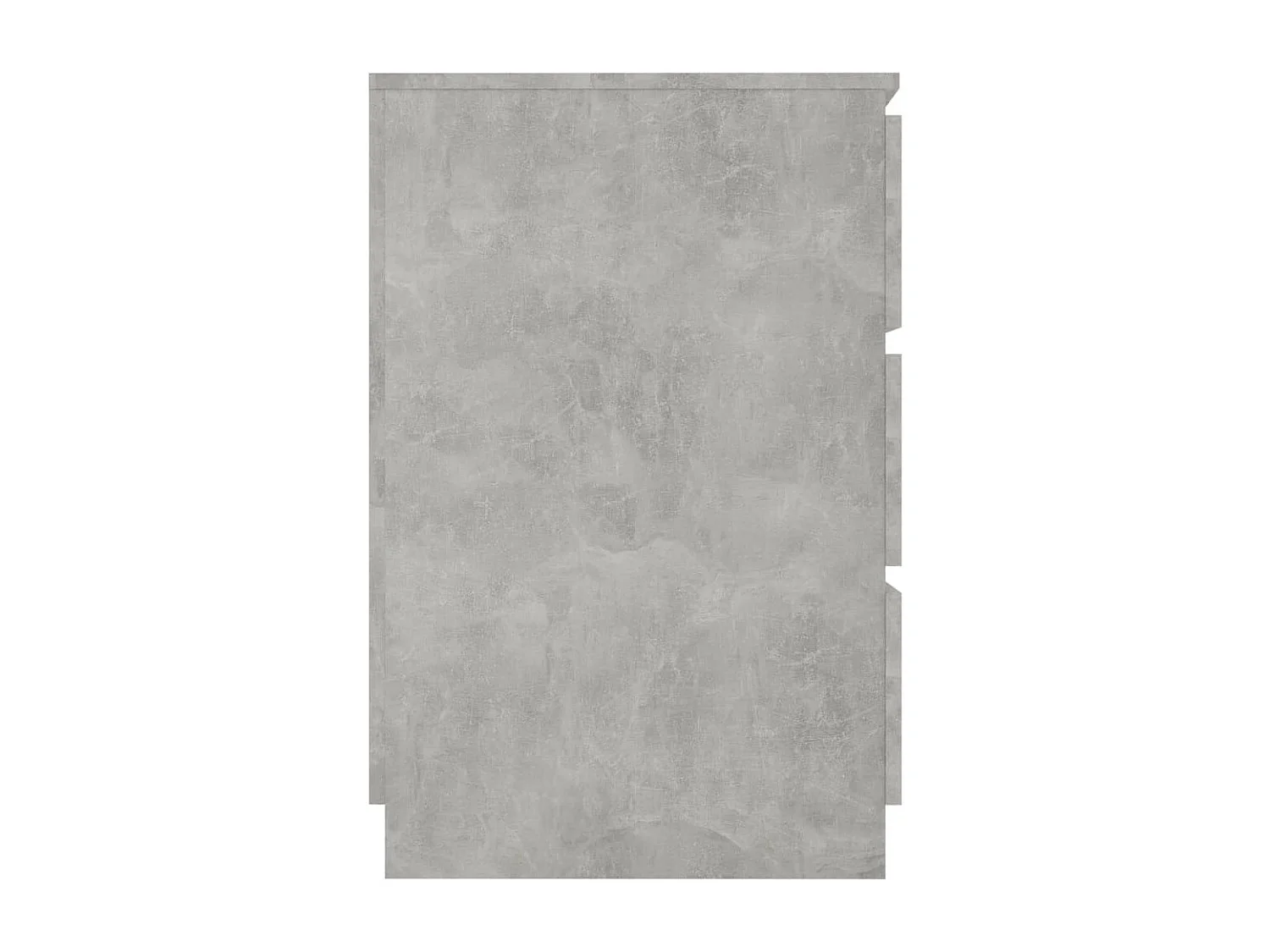 Bureau bois gris béton 6 tiroirs Study 140cm