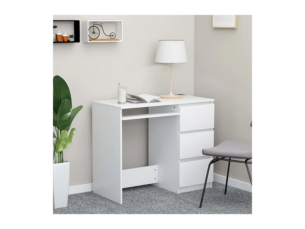 Bureau Blanc 90x45x76