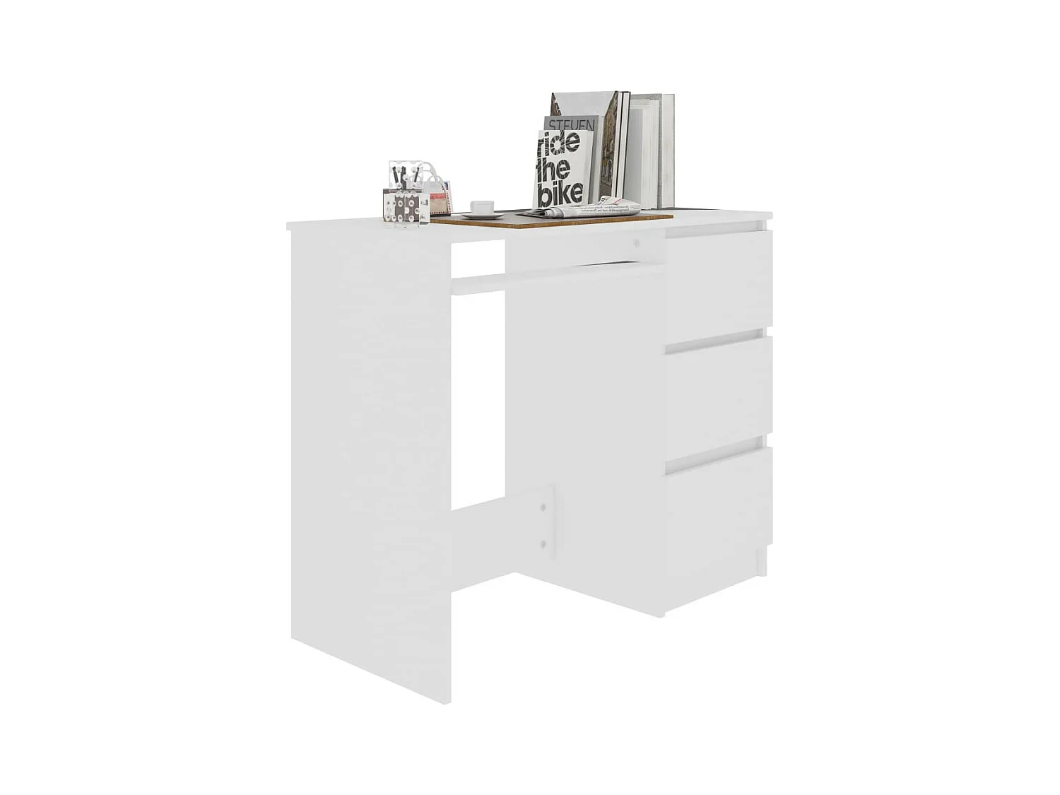 Bureau Blanc 90x45x76