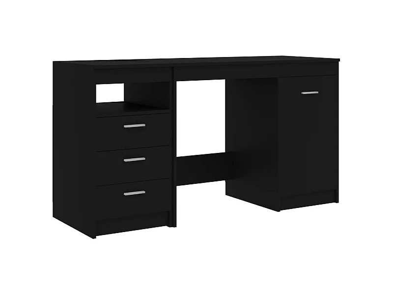 Bureau Noir 140x50x76