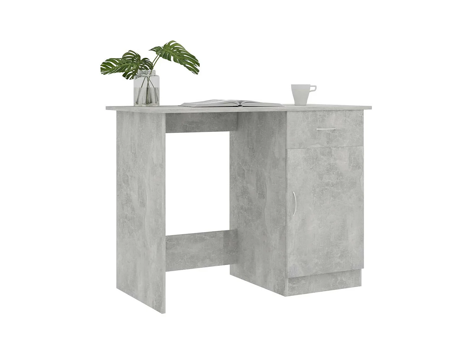 Bureau Gris béton 100 x 50x76