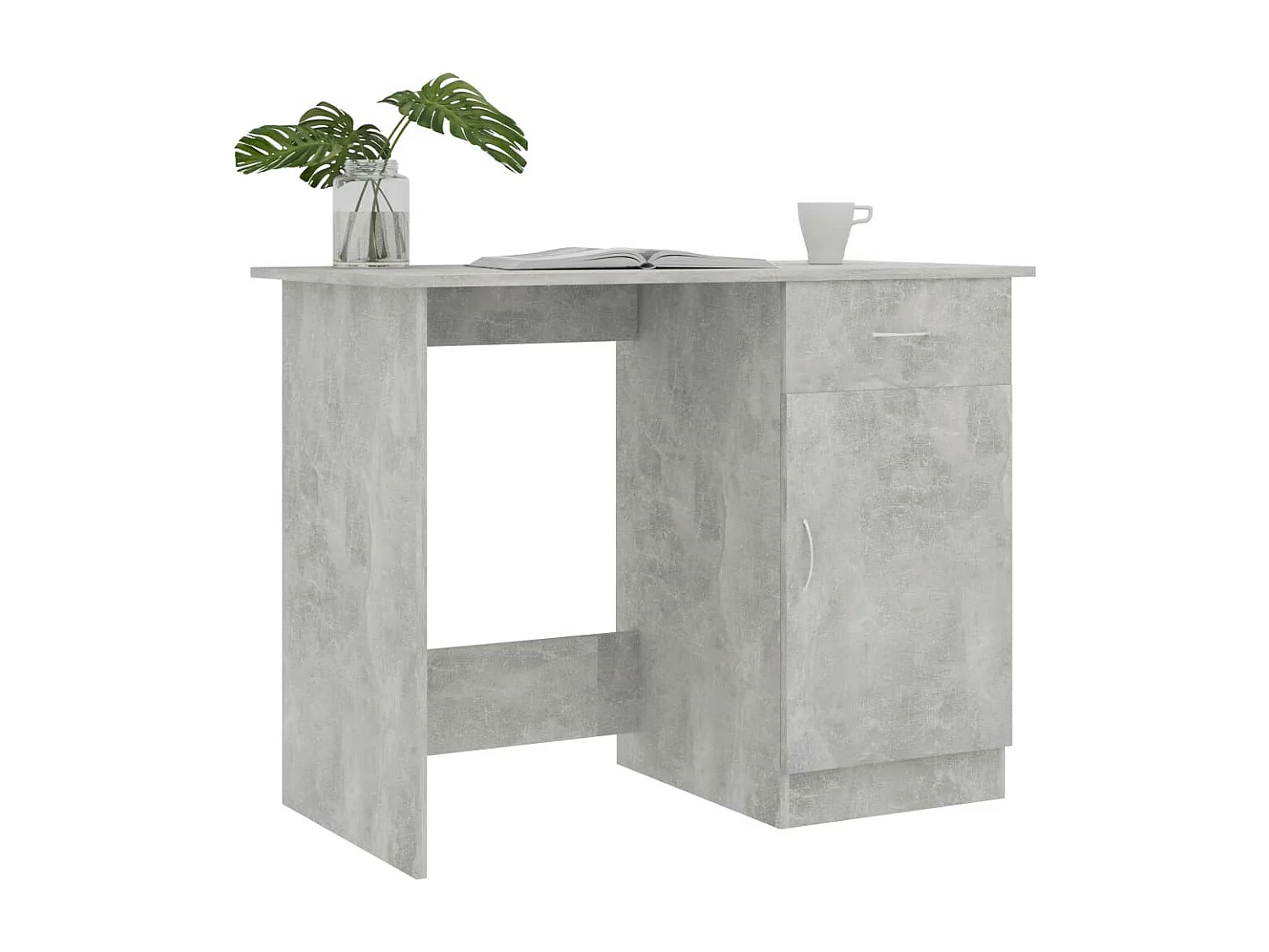 Bureau Gris béton 100 x 50x76