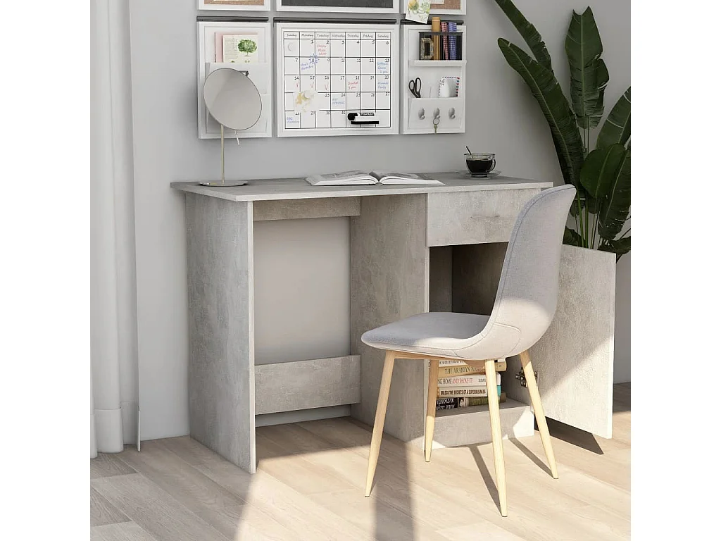 Bureau Gris béton 100 x 50x76
