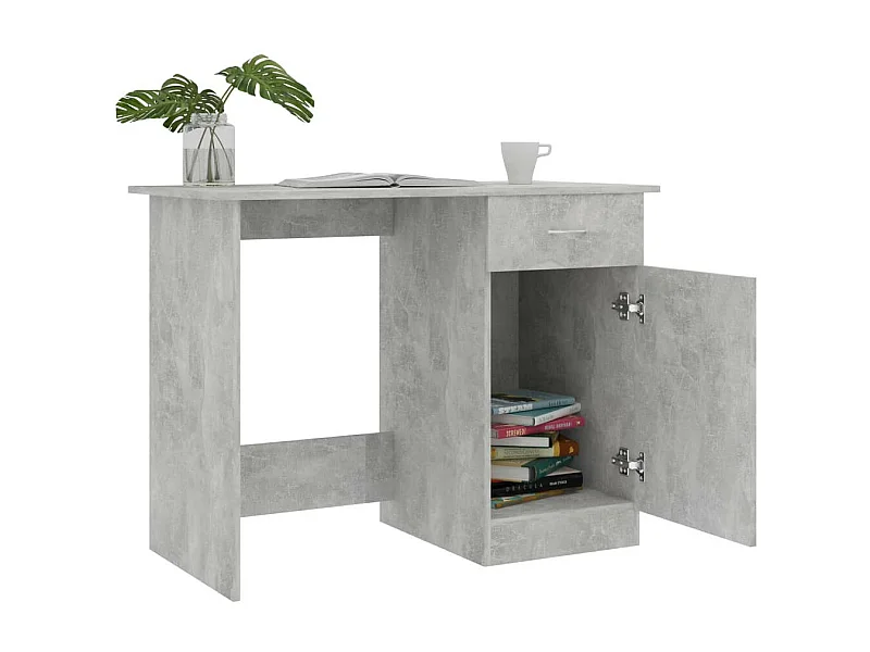Bureau Gris béton 100 x 50x76