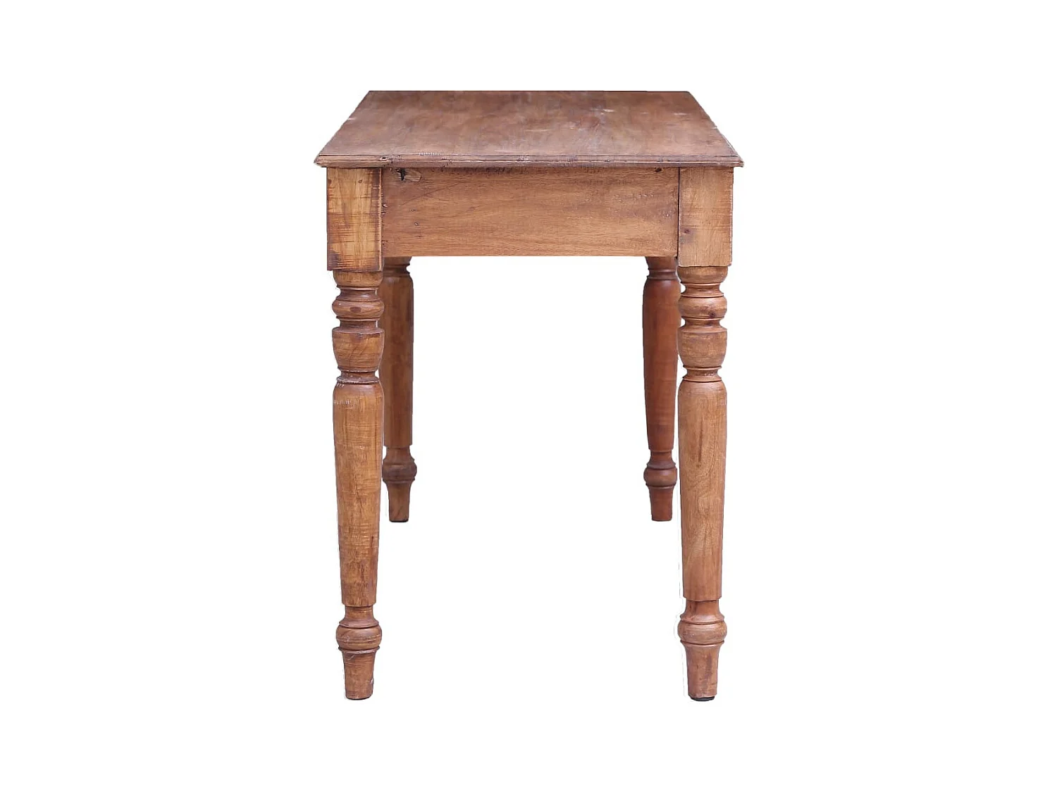 Bureau avec tiroirs 117x57x75 Bois de récupération massif