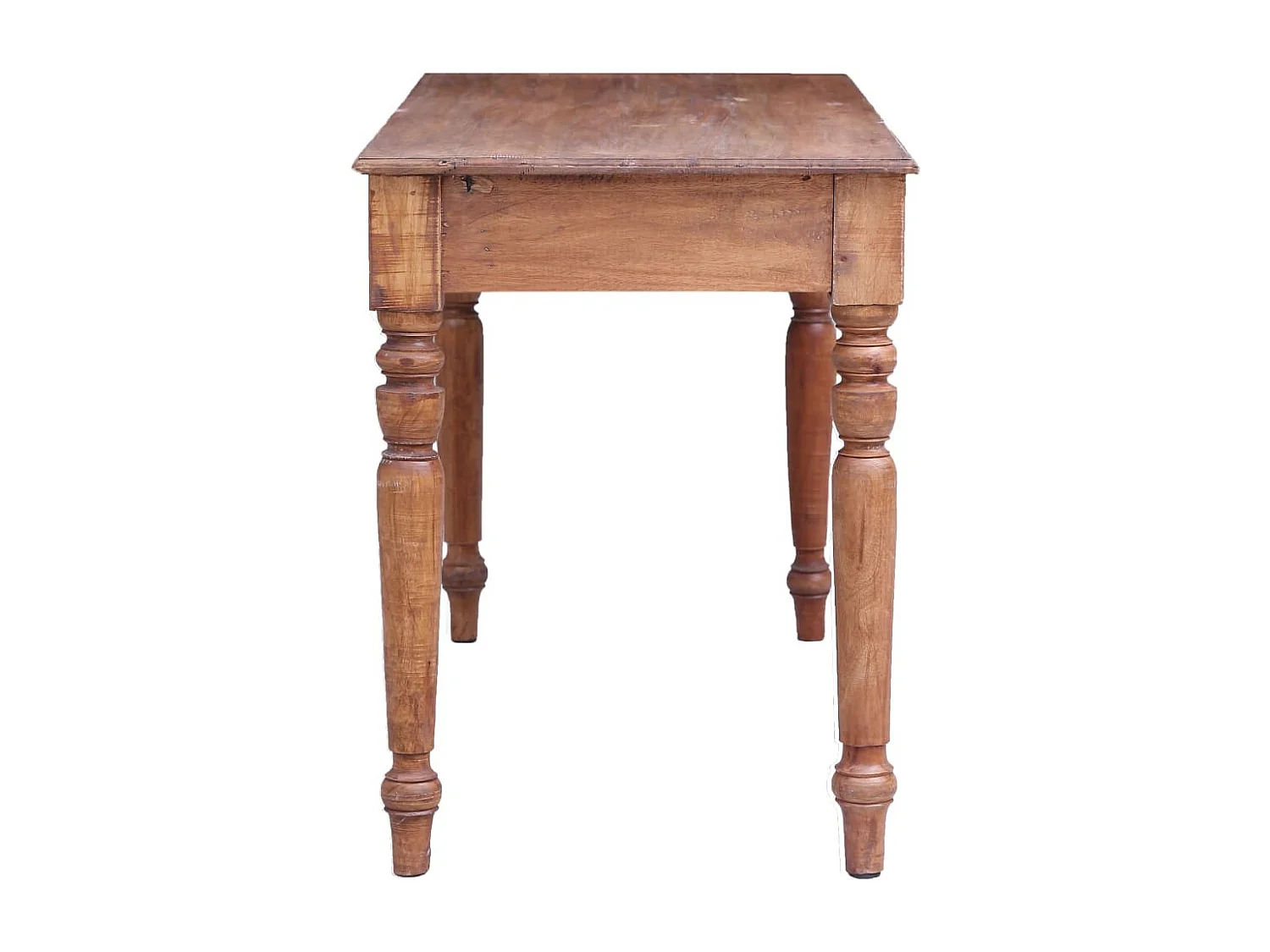 Bureau avec tiroirs 117x57x75 Bois de récupération massif