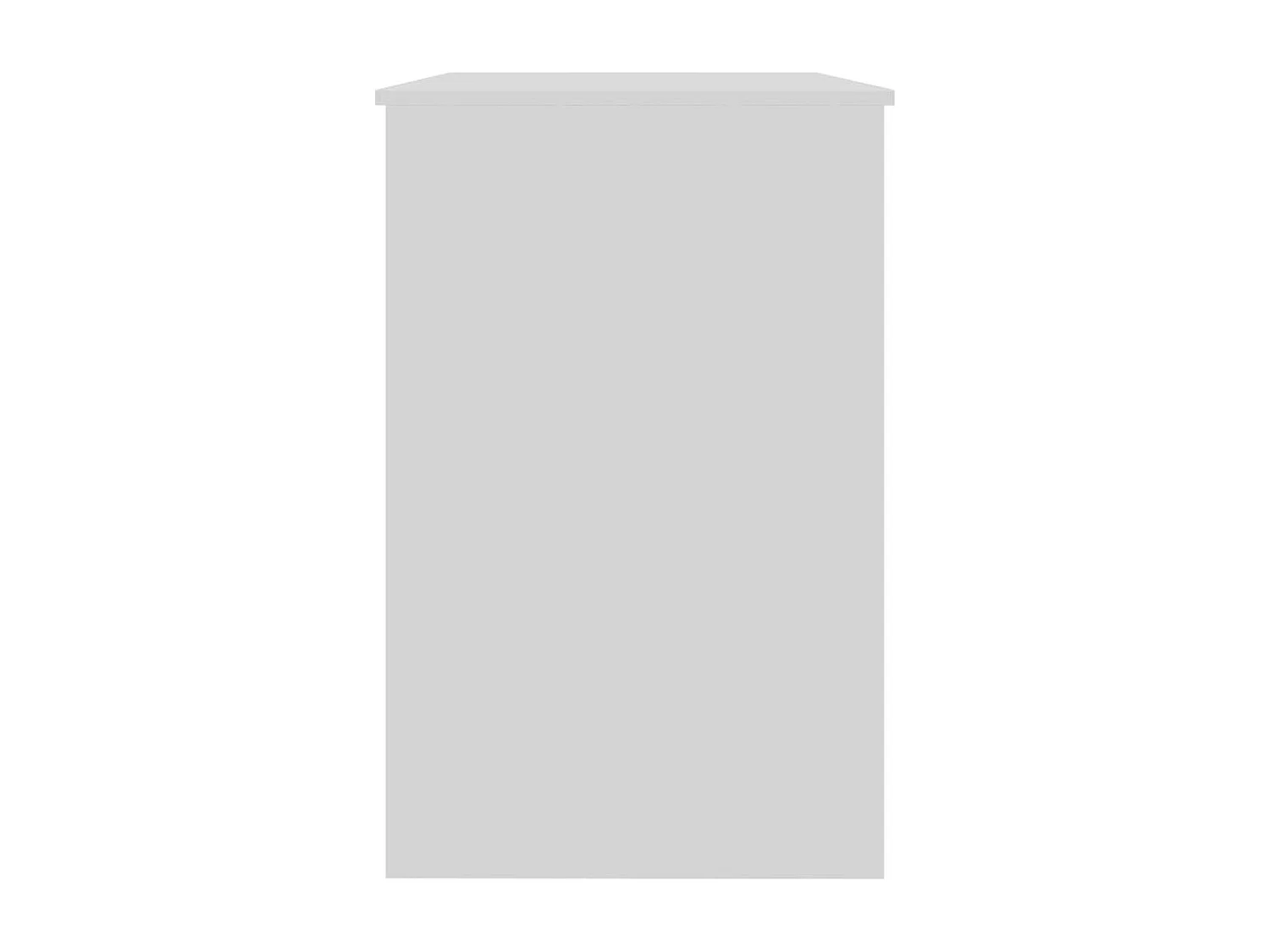 Bureau blanc brillant 100x50x76 Klacika