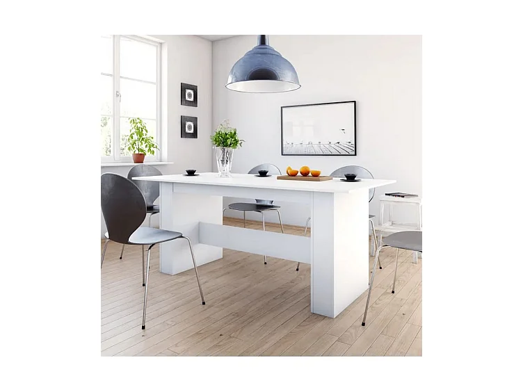 Bureau bois blanc Teke
