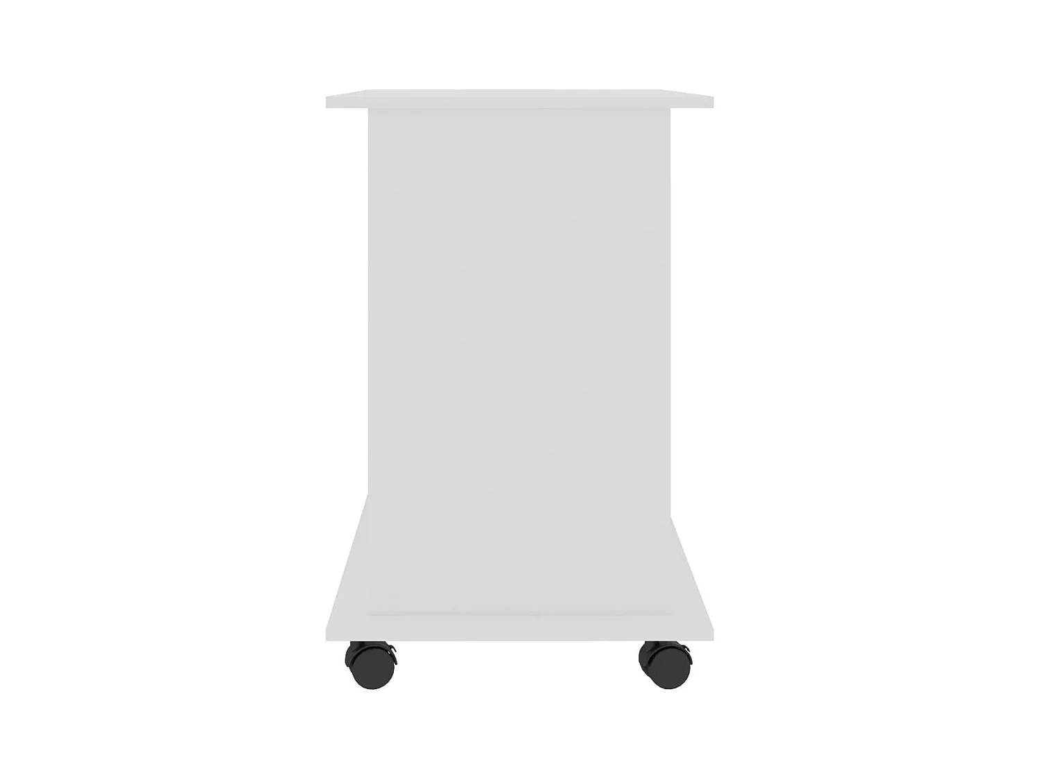 Bureau d'ordinateur Blanc 80x50x75