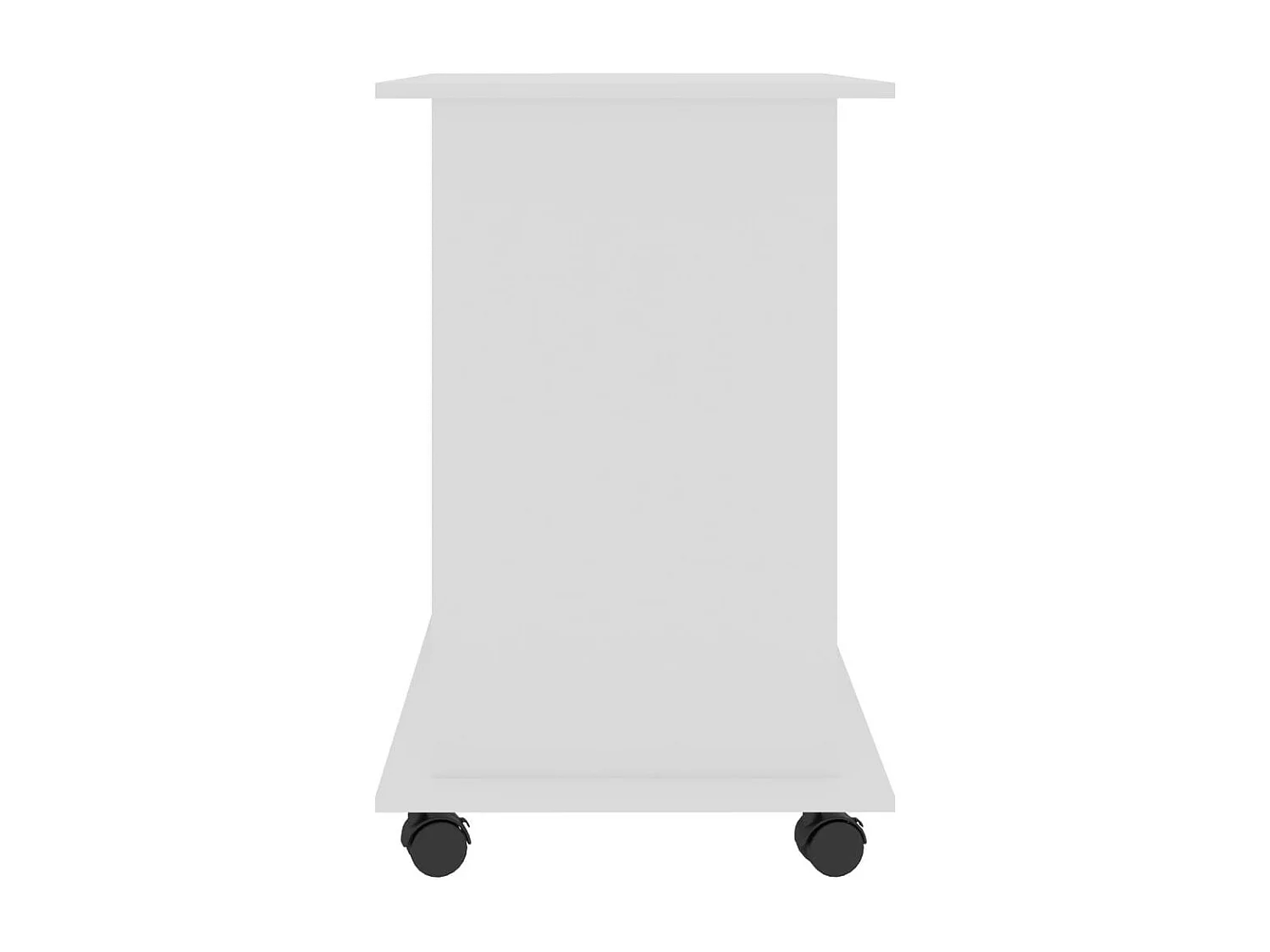 Bureau d'ordinateur Blanc 80x50x75