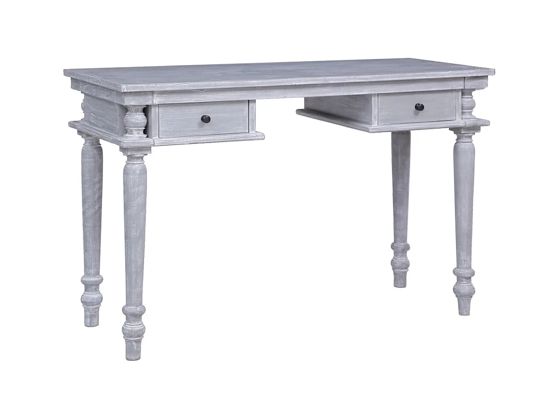 Bureau 115x50x78 Bois d'acajou massif