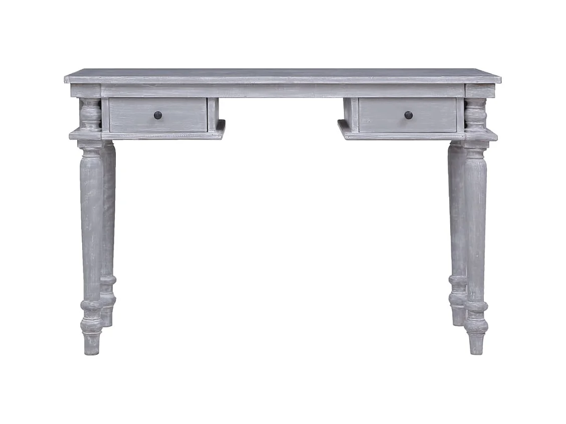 Bureau 115x50x78 Bois d'acajou massif