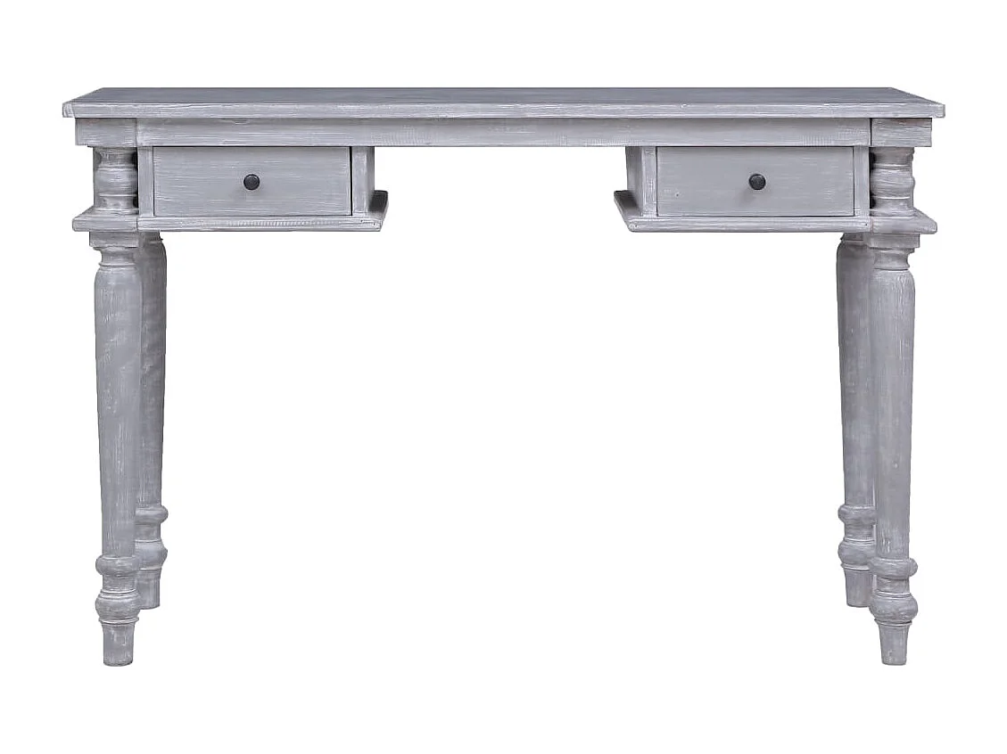 Bureau 115x50x78 Bois d'acajou massif