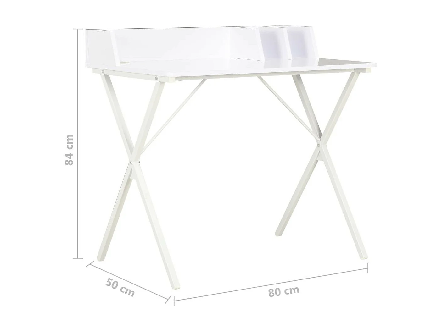 Bureau Blanc 80x50x84