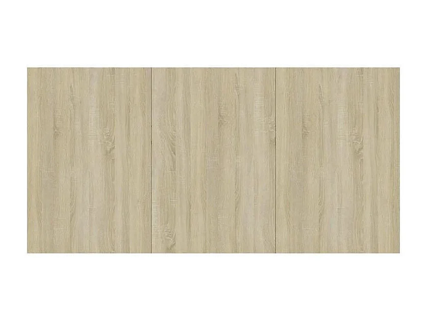 Bureau bois chêne clair Teke