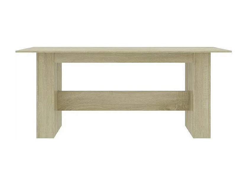 Bureau bois chêne clair Teke