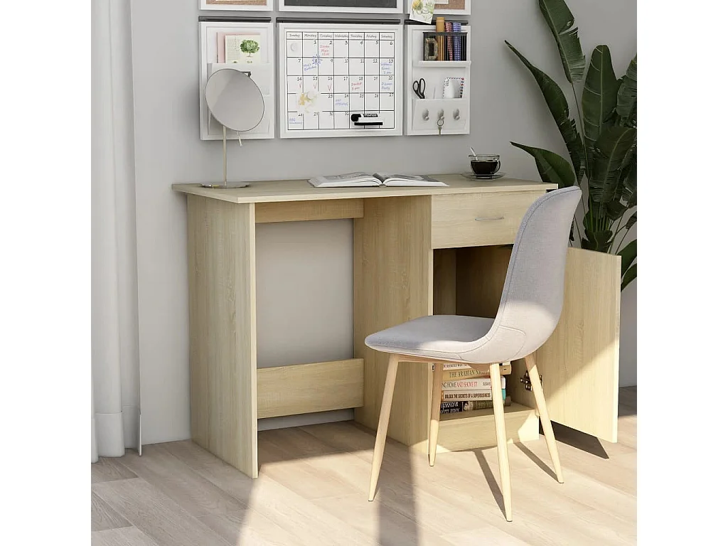 Bureau Chêne sonoma 100 x 50x76