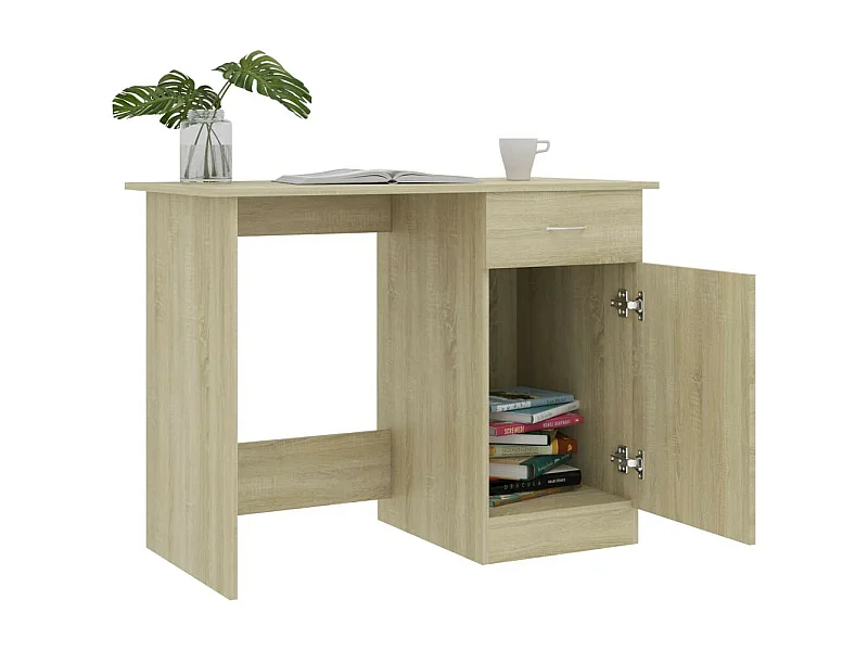 Bureau Chêne sonoma 100 x 50x76