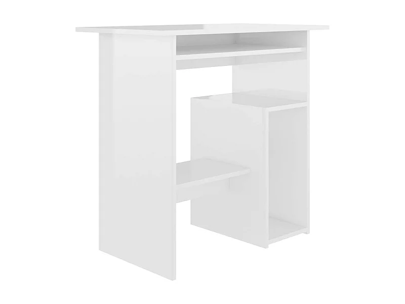 Bureau Blanc brillant 80 x 45x74